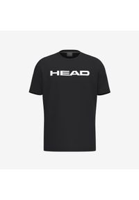 Koszulka dla dzieci Head Club Original. Kolor: czarny. Materiał: materiał