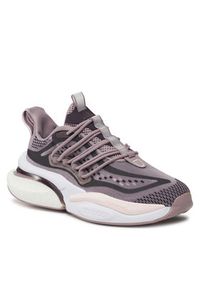 Adidas - adidas Sneakersy Alphaboost V1 IG3728 Fioletowy. Kolor: fioletowy. Materiał: materiał, mesh