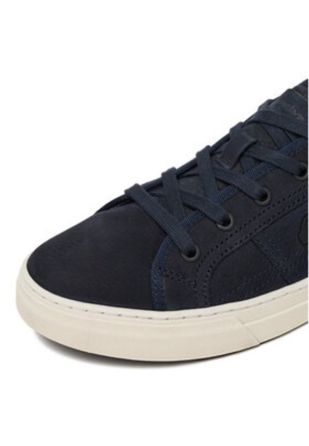 Quiksilver Sneakersy CEO-LUKE-01 MI08 Granatowy. Kolor: niebieski. Materiał: nubuk, skóra