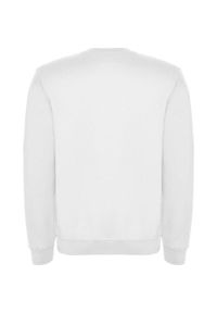 ROLY - Bluza Unisex Dla Dorosłych Clasica Z Okrągłym Dekoltem. Kolor: biały