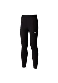 Legginsy damskie The North Face Refina 0A8918JK31 - czarne. Kolor: czarny. Materiał: poliester, lycra, elastan. Styl: klasyczny