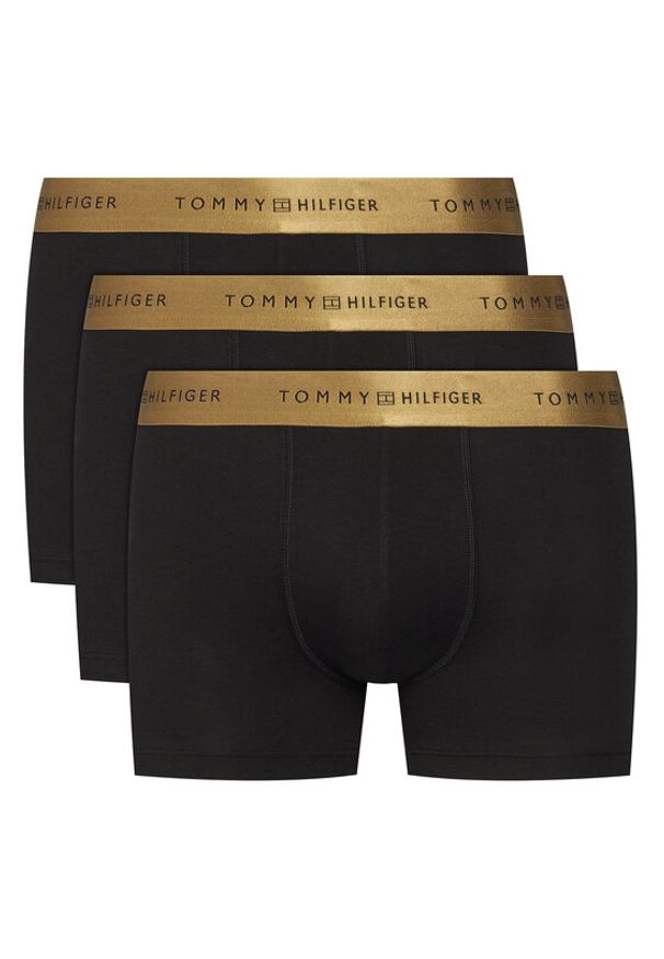 TOMMY HILFIGER - Tommy Hilfiger Komplet 3 par bokserek UM0UM03411 Czarny. Kolor: czarny. Materiał: bawełna