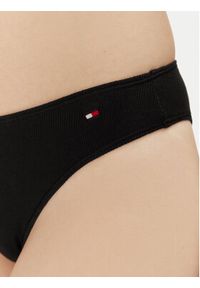 TOMMY HILFIGER - Tommy Hilfiger Komplet 3 par fig brazylijskich UW0UW05968 Czarny. Kolor: czarny. Materiał: bawełna
