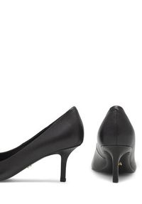 Gino Rossi - GINO ROSSI Czółenka ZOFIA-V1681-21-2 Czarny. Kolor: czarny. Materiał: skóra #5