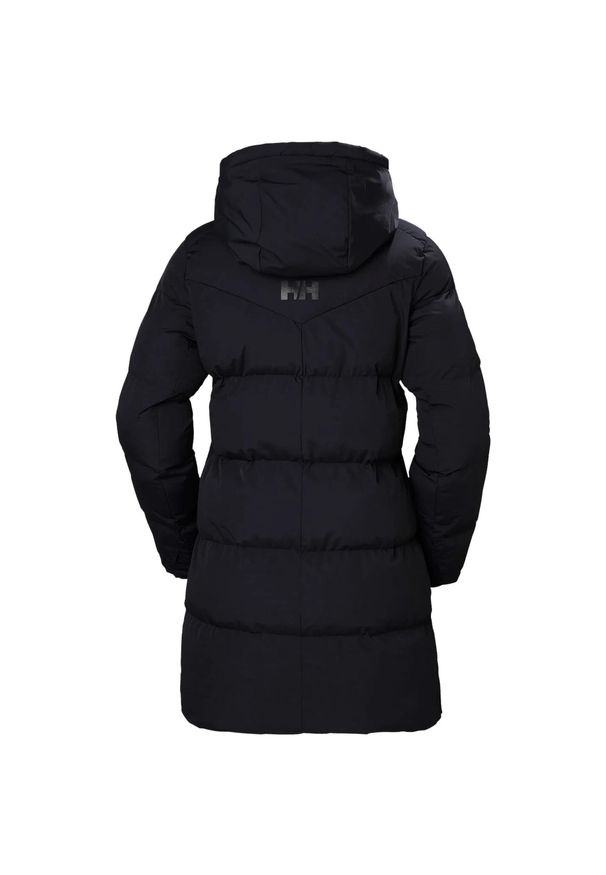 Kurtka puchowa damska Helly Hansen Adore Puffy Parka. Kolor: czarny. Materiał: puch. Sezon: zima