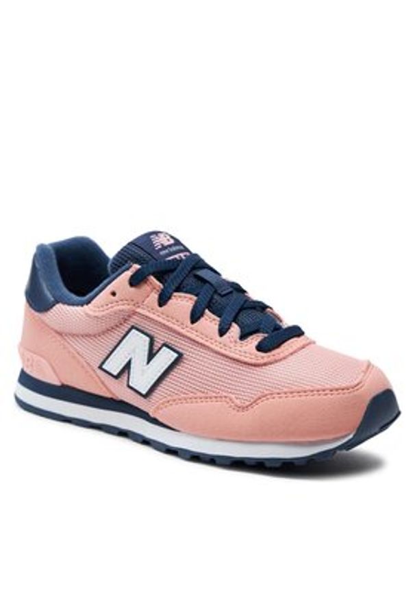 New Balance Sneakersy GC515KPN Różowy. Kolor: różowy. Materiał: materiał
