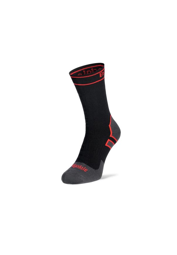BRIDGEDALE - Skarpety wodoodporne Bridgedale StormSock Heavy Boot. Kolor: czerwony, wielokolorowy, czarny