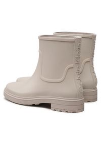 Calvin Klein Kalosze Rain Boot HW0HW01301 Beżowy. Kolor: beżowy #5