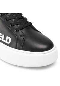 Karl Lagerfeld - KARL LAGERFELD Sneakersy KL62210 Czarny. Kolor: czarny. Materiał: skóra