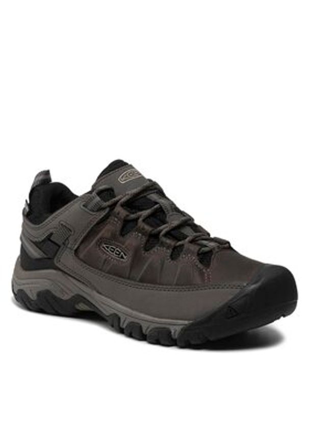 keen - Keen Trekkingi Targhee III Wp 1017783 Czarny. Kolor: czarny. Materiał: skóra, nubuk. Sport: turystyka piesza