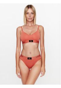 Calvin Klein Underwear Biustonosz braletka 000QF7218E Pomarańczowy. Kolor: pomarańczowy. Materiał: bawełna