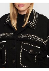 Pinko Kurtka jeansowa Canto 1J1101 A0A3 Czarny Regular Fit. Kolor: czarny. Materiał: bawełna #2