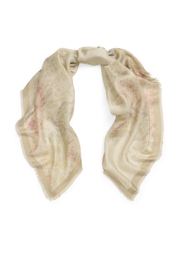Lauren Ralph Lauren - LAUREN RALPH LAUREN Chusta 454972559001 Złoty. Kolor: złoty. Materiał: materiał, jedwab