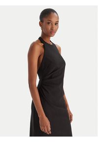 Eleh Sukienka wieczorowa EFW250216 Czarny Regular Fit. Kolor: czarny. Materiał: syntetyk. Styl: wizytowy #2