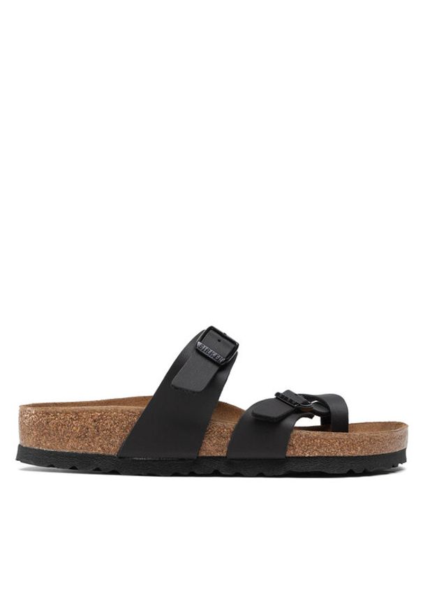 Birkenstock Japonki Mayari 0071791 Czarny. Kolor: czarny. Materiał: skóra