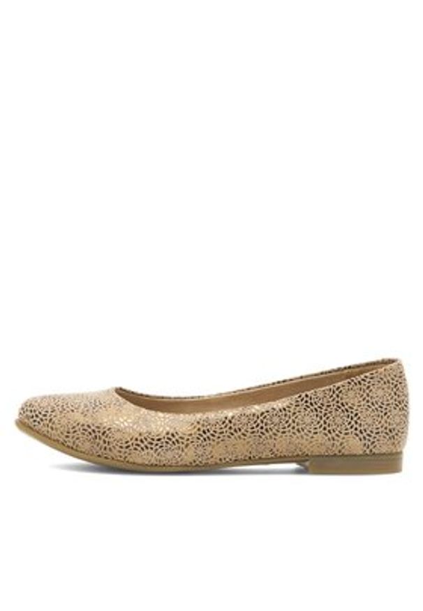 Lasocki Baleriny RST-ERICA-10 Beżowy. Kolor: beżowy. Materiał: skóra, zamsz