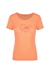 Damska koszulka outdooroowa Kilpi GAROVE-W. Kolor: wielokolorowy, różowy, pomarańczowy #1