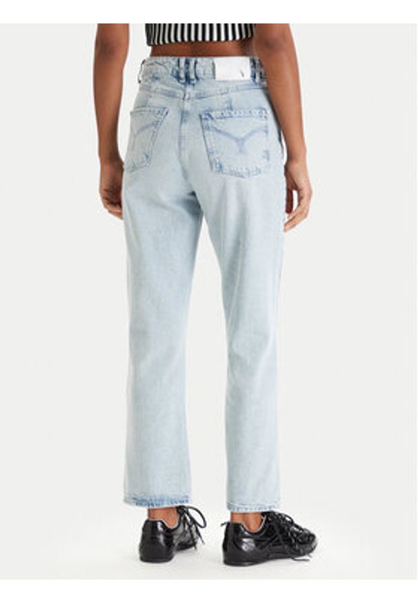 Patrizia Pepe Jeansy 8P0803/D1WZB-CB01 Niebieski Regular Fit. Kolor: niebieski
