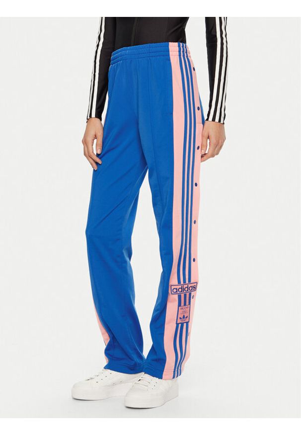 Adidas - adidas Spodnie dresowe Adibreak JP2307 Niebieski Loose Fit. Kolor: niebieski. Materiał: syntetyk
