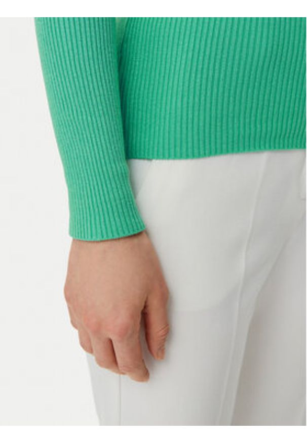 Morgan Sweter 201-MBANBI.N Zielony Slim Fit. Kolor: zielony. Materiał: wiskoza