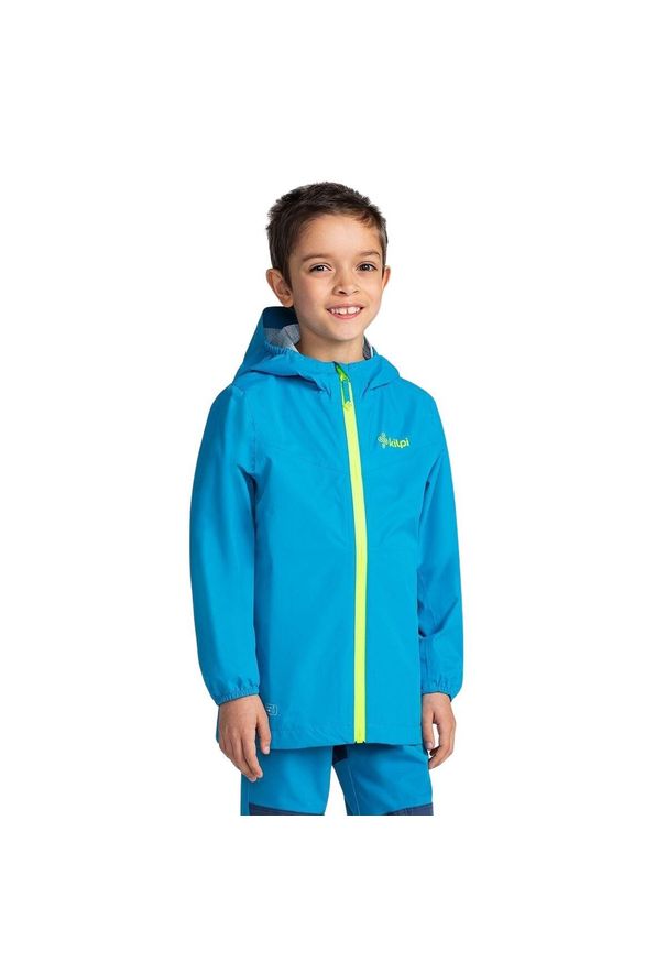 Dziewczęca kurtka wodoodporna Kilpi Deneri. Kolor: niebieski. Sport: turystyka piesza