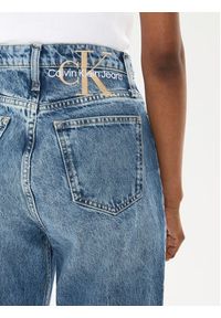 Calvin Klein Jeans Jeansy J20J223655 Niebieski Mom Fit. Kolor: niebieski