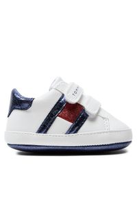 TOMMY HILFIGER - Tommy Hilfiger Sneakersy Kiki T0A4-33180-1528 Biały. Kolor: biały #1