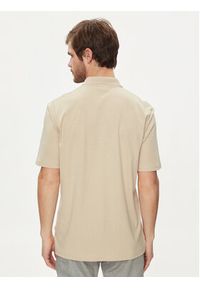 Jack & Jones - Jack&Jones Polo Crodney 12251180 Beżowy Regular Fit. Typ kołnierza: polo. Kolor: beżowy. Materiał: syntetyk
