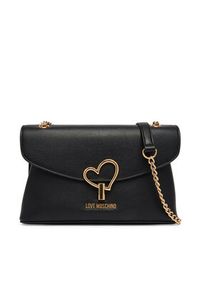 Love Moschino - LOVE MOSCHINO Torebka JC4138PP1OLQ0000 Czarny. Kolor: czarny. Materiał: skórzane #5