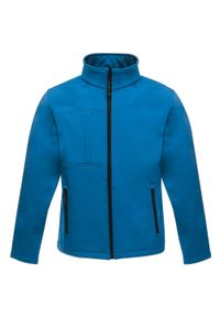Regatta - Męski Softshell Octagon II. Kolor: wielokolorowy, niebieski, czarny. Materiał: softshell