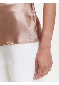 Marciano Guess Top 4YGH09 7117A Beżowy Classic Fit. Kolor: beżowy. Materiał: jedwab #2