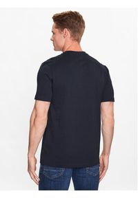 BOSS - Boss T-Shirt Tiburt 345 50486200 Granatowy Regular Fit. Kolor: niebieski. Materiał: bawełna
