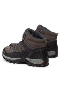 CMP Trekkingi Rigel Mid Trekking Shoe Wp 3Q12947 Szary. Kolor: szary. Materiał: zamsz, skóra. Sport: turystyka piesza