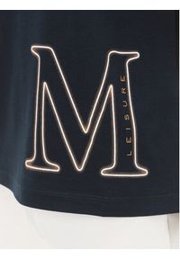 Max Mara Leisure T-Shirt Monviso 2339760336 Granatowy Regular Fit. Kolor: niebieski. Materiał: bawełna #4