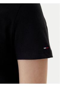 Tommy Jeans T-Shirt Essential DW0DW21842 Czarny Regular Fit. Kolor: czarny. Materiał: bawełna #3