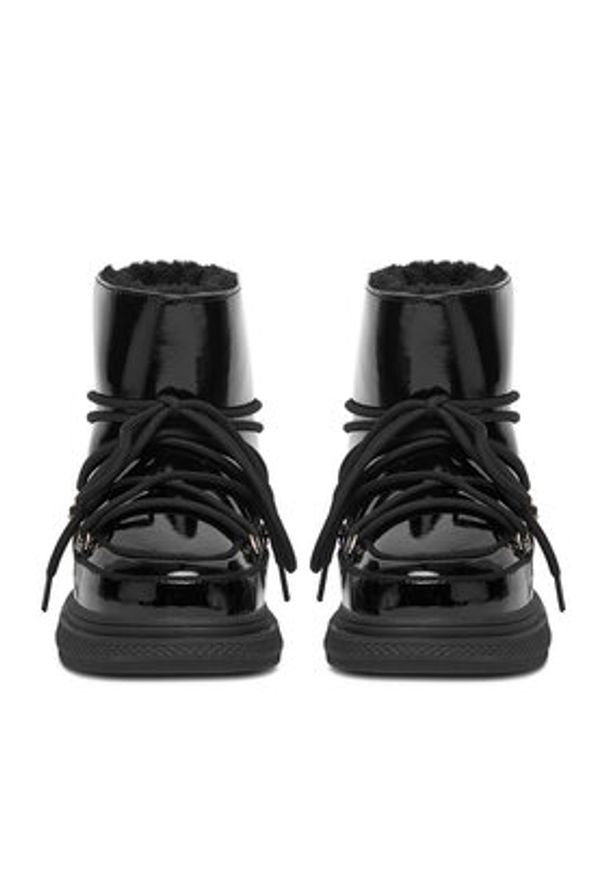 DeeZee Śniegowce DZN-026 Czarny. Kolor: czarny. Materiał: syntetyk, materiał