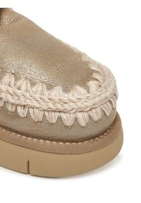Mou Śniegowce MU.FW531002B Beżowy. Kolor: beżowy. Materiał: zamsz, skóra #7