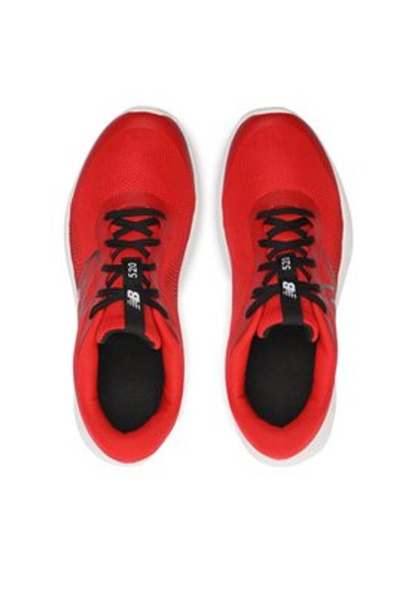 New Balance Buty do biegania Fresh Foam 520 v8 GP520TR8 Czerwony. Kolor: czerwony. Materiał: materiał