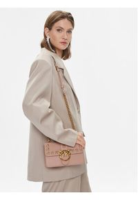 Pinko Torebka Love One Mini Cl AI 23-24 PLTT 100059 A0NF Różowy. Kolor: różowy. Materiał: skórzane #3
