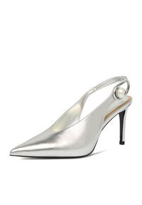 Gino Rossi - GINO ROSSI Szpilki CEO-ROSE-LT2670-W Srebrny. Kolor: srebrny. Materiał: skóra. Obcas: na szpilce #3