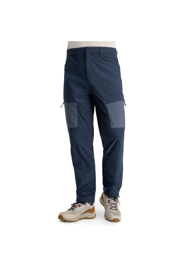 SIROKO - Męskie lekkie spodnie trekkingowe Siroko Traverse Marine. Kolor: niebieski. Sport: turystyka piesza