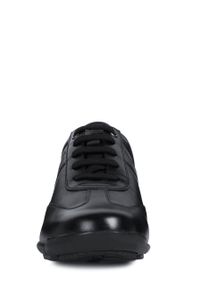 Geox - Buty. Nosek buta: okrągły. Zapięcie: sznurówki. Kolor: czarny. Materiał: syntetyk, materiał, skóra ekologiczna. Szerokość cholewki: normalna #7