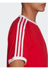Adidas - adidas T-Shirt Adicolor Classics 3-Stripes T-Shirt IA4852 Czerwony Regular Fit. Kolor: czerwony. Materiał: bawełna #5