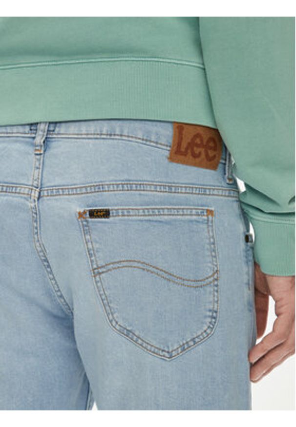 Lee Jeansy Rider 112349881 Niebieski Slim Fit. Kolor: niebieski