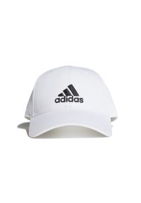 Adidas - ADIDAS BASEBALL CAP > FK0890. Materiał: tkanina, poliester. Wzór: ze splotem. Styl: klasyczny #1