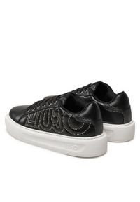 Liu Jo Sneakersy Kylie 29 BF4063 EX014 Czarny. Kolor: czarny. Materiał: skóra #3