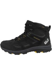 Buty trekkingowe męskie Jack Wolfskin Vojo 3 Texapore. Kolor: czarny, wielokolorowy