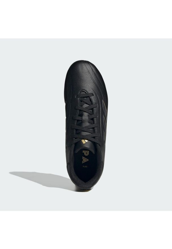 Adidas - Buty Copa Pure 2 League FG Kids. Kolor: żółty, wielokolorowy, czarny, szary. Materiał: materiał