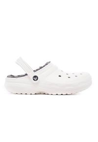 Buty do chodzenia męskie Crocs Classic Lined. Zapięcie: bez zapięcia. Kolor: szary, biały, wielokolorowy. Materiał: syntetyk, materiał. Szerokość cholewki: normalna. Sport: turystyka piesza