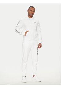 EA7 Emporio Armani Bluza 7M000569 AF13512 M0003 Biały Regular Fit. Kolor: biały. Materiał: bawełna